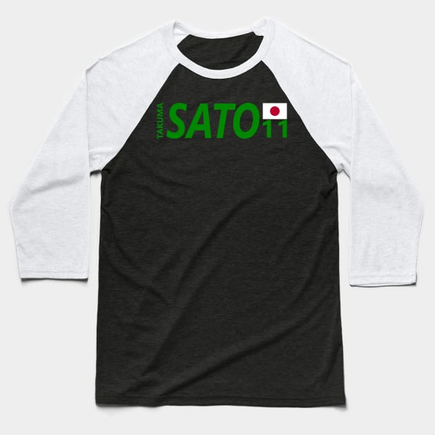 TAKUMA SATO 11 Baseball T-Shirt by SteamboatJoe